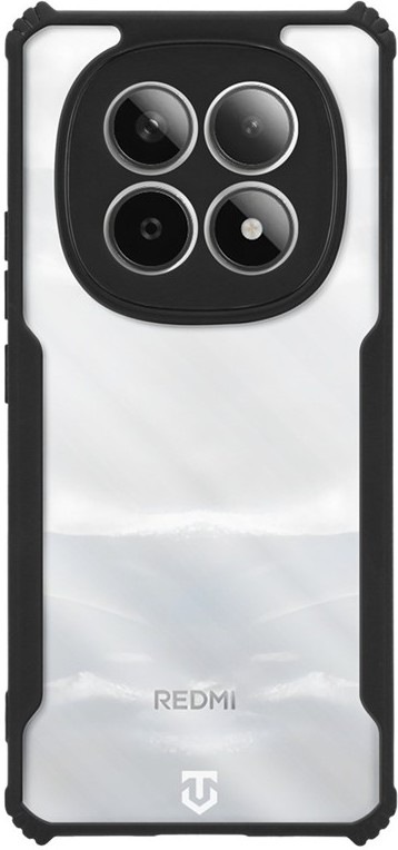 Kryt na mobil Tactical Quantum Stealth na Xiaomi Redmi Note 15 5G v černém designu