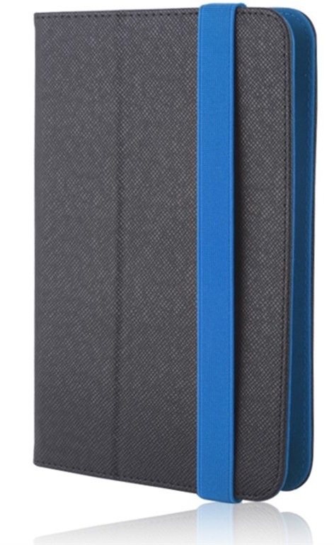 Flipové pouzdro GreenGo Orbi pro tablet 9-10", černá/modrá