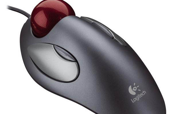 Myš Logitech TrackMan Marble stříbrná
