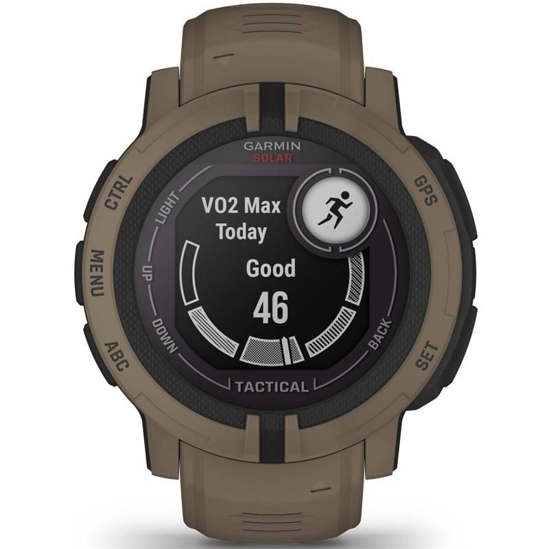 Chytré hodinky Garmin Instinct 2 Solar Tactical Edition - Coyote Tan