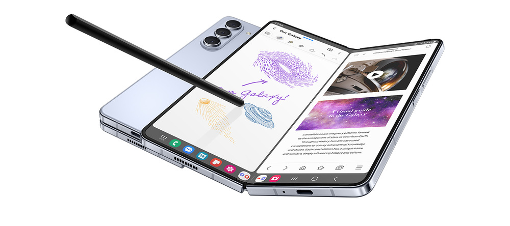 Mobilní telefon Samsung Galaxy Z Fold5 5G 12 GB / 256 GB modrý Samsung Galaxy Z Fold5 5G 12 GB / 256 GB
