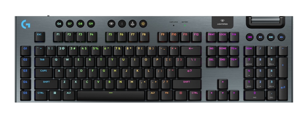Klávesnice Logitech G915 X Lightspeed Wireless, US layout černá