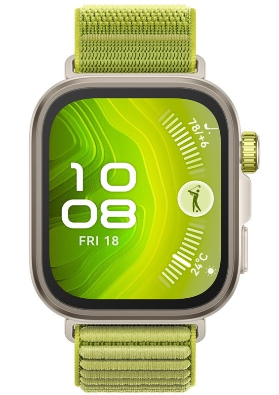 Chytré hodinky Huawei Watch Fit 4 Pro NFC zelené