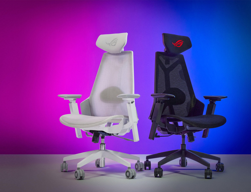 Herní židle Asus ROG Destrier Core bílá