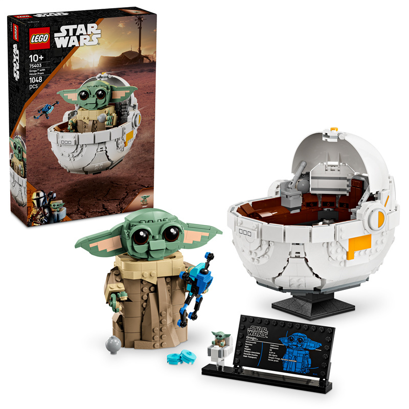 Stavebnice LEGO® Star Wars™ 75403 Grogu™ ve vznášejícím se kočárku