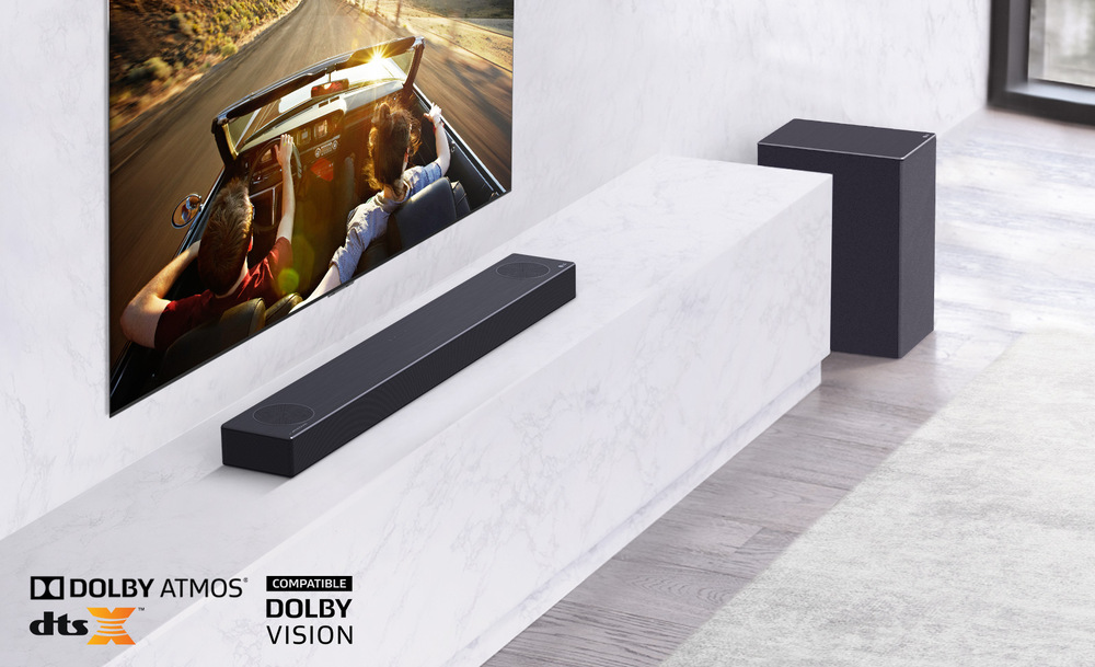 Soundbar LG SN7Y černý