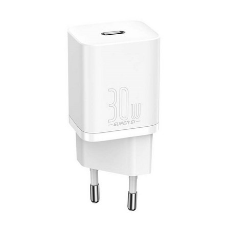 Nabíječka do sítě Baseus Super Si USB-C 30W bílá