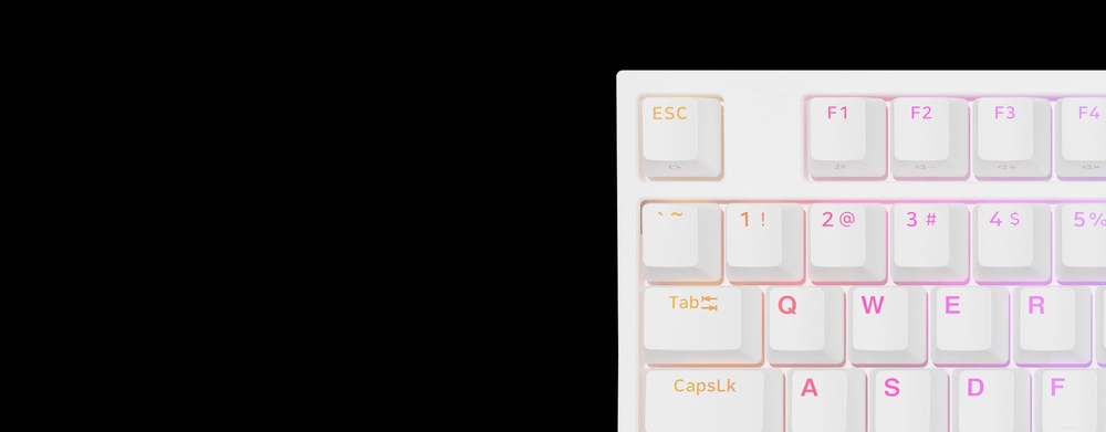 Klávesnice Genesis THOR 404 TKL, RGB, US layout, Kailh Box Brown V2 černá Genesis THOR 404 RGB US Kailh Box Brown V2
