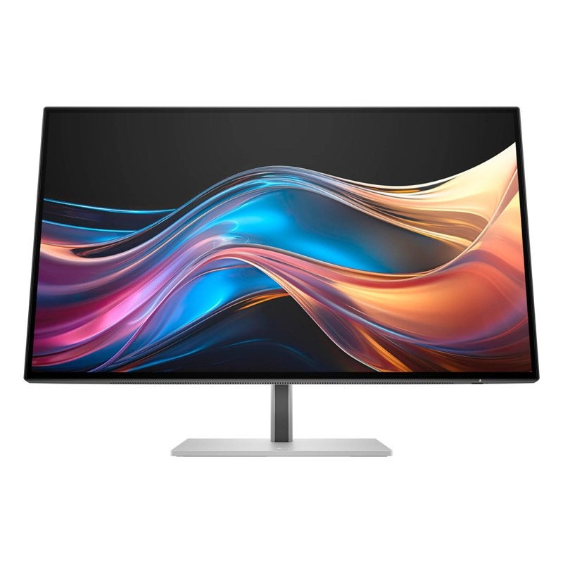 Monitor HP s LED podsvícením ve stříbrné barvě.