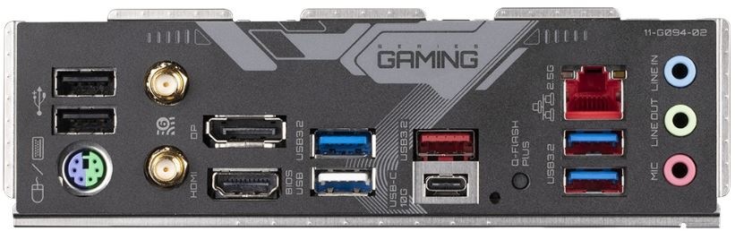 Konektivita u desky Gigabyte B650 Gaming X AX V2