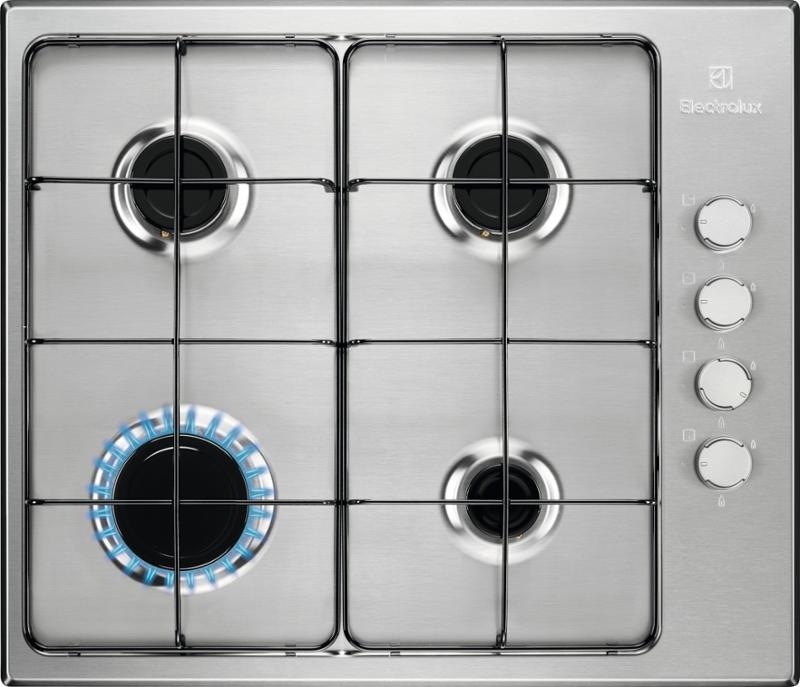 Plynová varná deska Electrolux KGS6404SX nerez