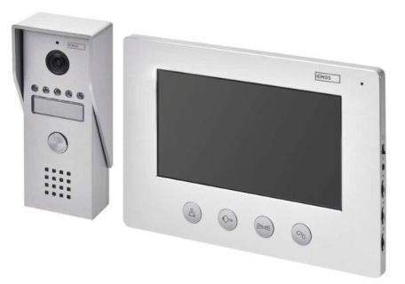 Dveřní videotelefon EMOS EM-03M 2WIRE Dveřní videotelefon EMOS EM-03M 2WIRE