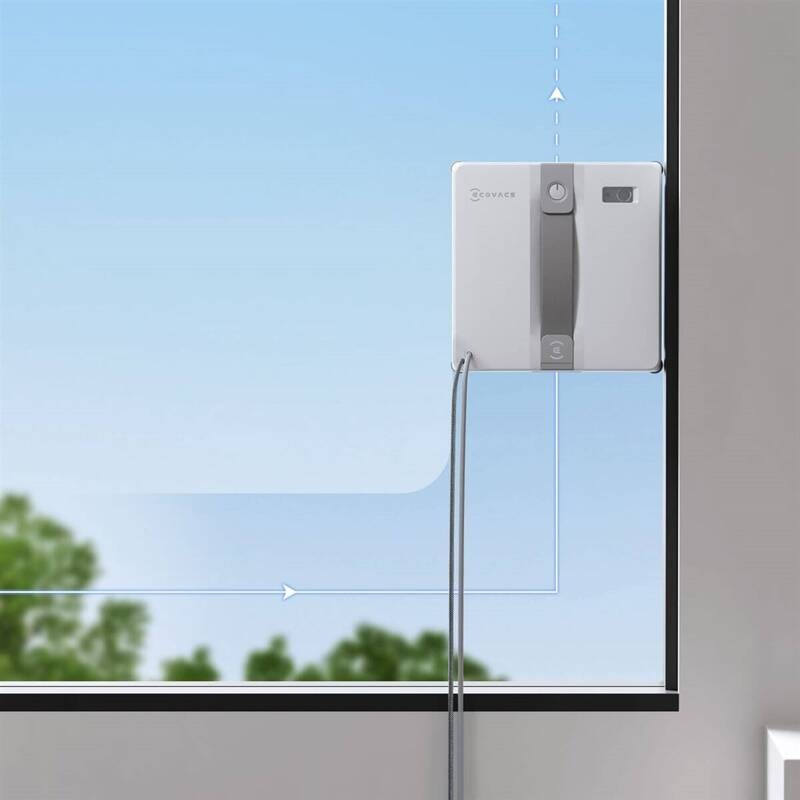 Robotický čistič oken Ecovacs WINBOT MINI GREY šedý