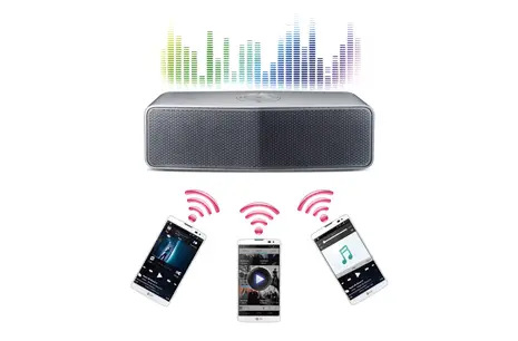 Přenosný reproduktor LG NP5550W bílý