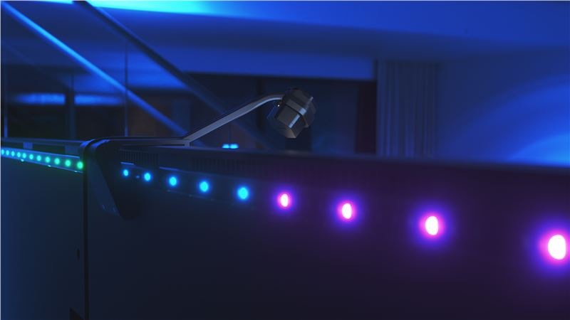 LED pásek Nanoleaf 4D TV Screen Mirror - Starter Kit, TV 85'' / 216cm, 5,2m černý LED pásek Nanoleaf 4D TV Screen Mirror - Starter Kit, TV 85'' / 216cm, 5,2m černý