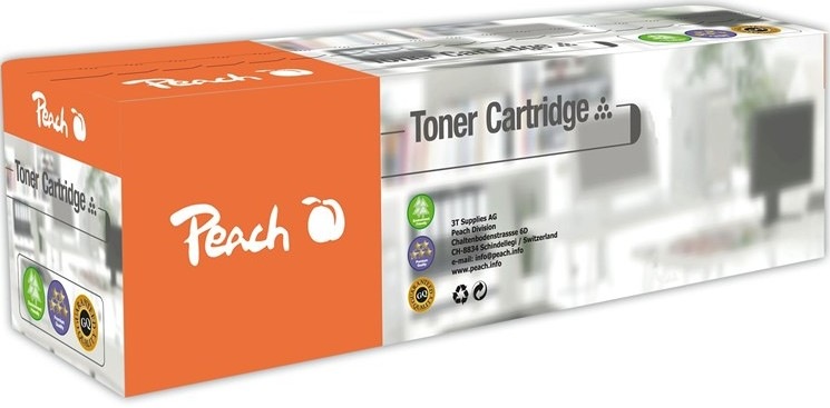 Purpurový toner Peach HP CE323A s výtěžností 1300 stran