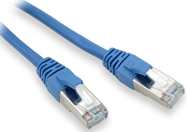Síťový kabel Lynx FTP patch Cat5e propojuje zařízení v datových a LAN sítích