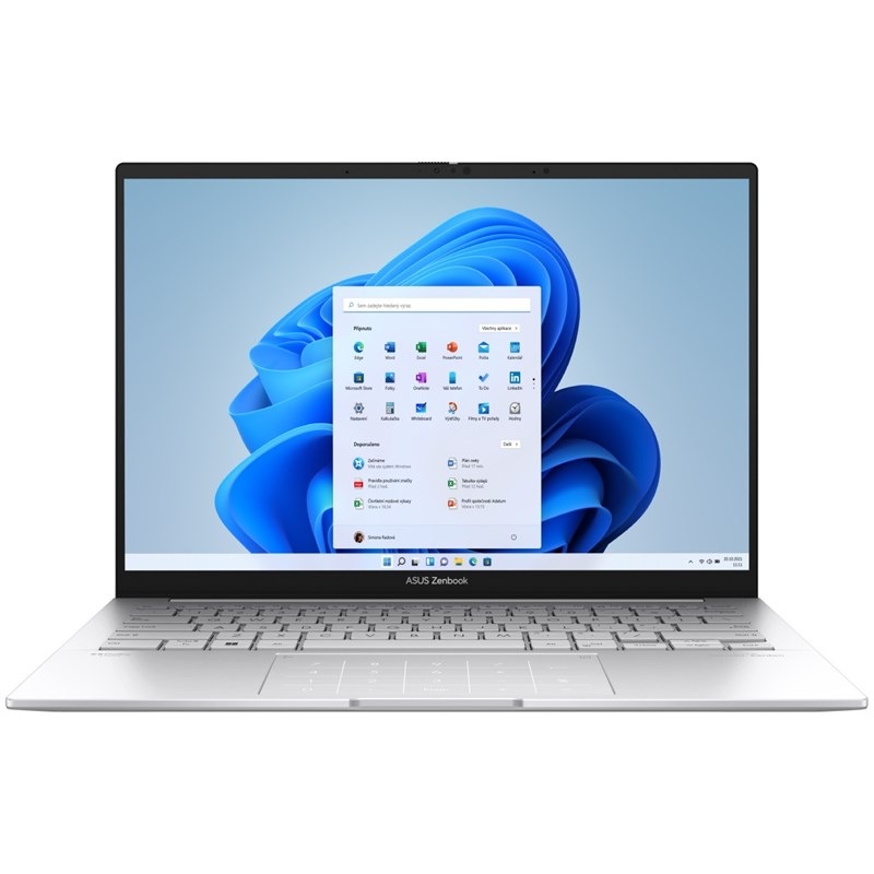 Notebook Asus Zenbook 14, stříbrný