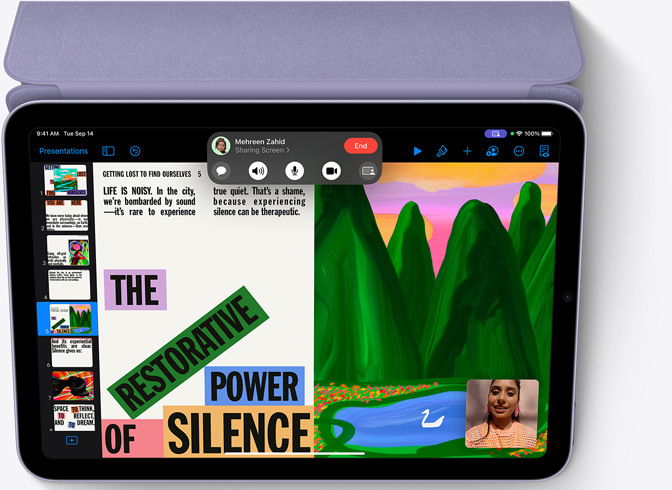 Dotykový tablet Apple iPad mini (2021) Wi-Fi 64GB - Space Grey