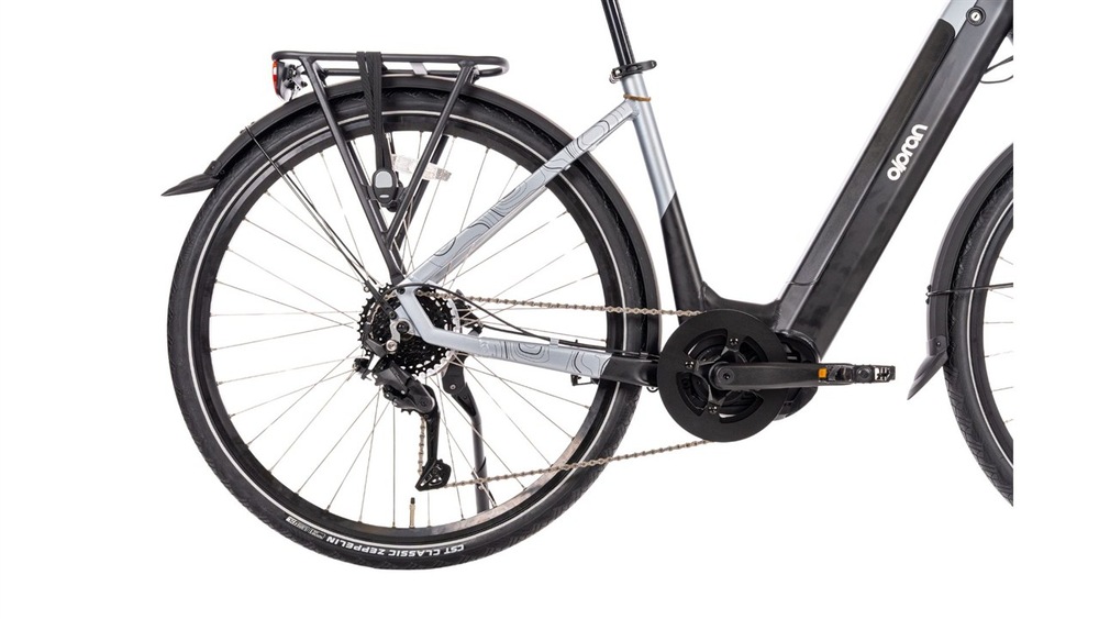 Elektrokolo Olpran Tilia Low 28" 17" černé/šedé Olpran Tilia nabízí dojezd až 180 km