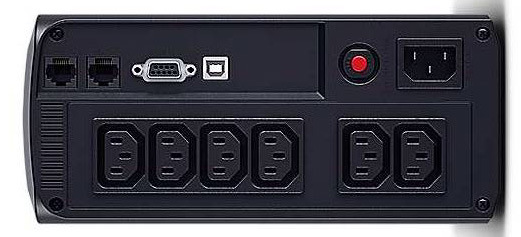 Záložní zdroj CyberPower Value PRO SERIE GreenPower UPS 1000VA/550W, IEC zásuvky