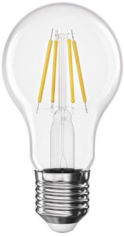 Žárovka LED EMOS Filament A60, 3,4 W, E27, teplá bílá