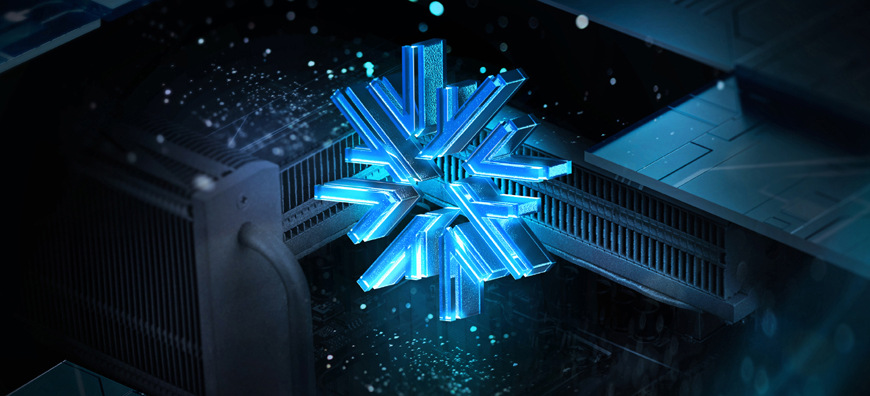 Chlazení Thermal Armor Advanced udržuje sestavu na správné teplotě