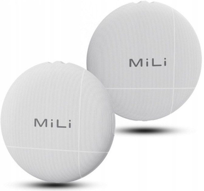 Lokátor Mili LiTag DUO v plastovém pouzdře s klíčenkou kompatibilní se zařízeními Android (verze 9 a novější) i Apple (iOS 14.5 a novější)