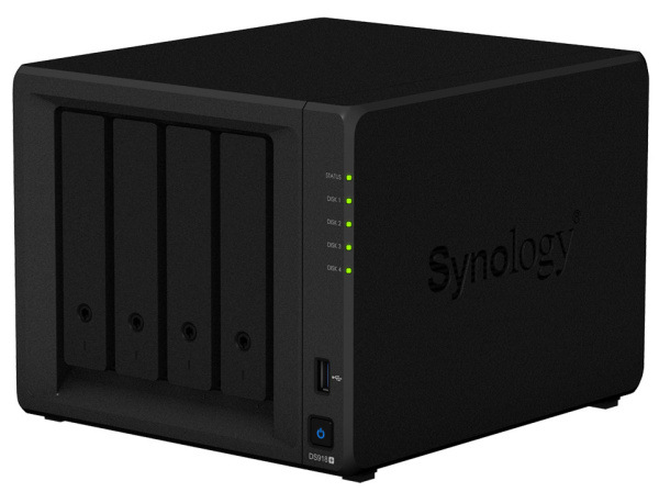 Datové úložiště (NAS) Synology DS918+ černé