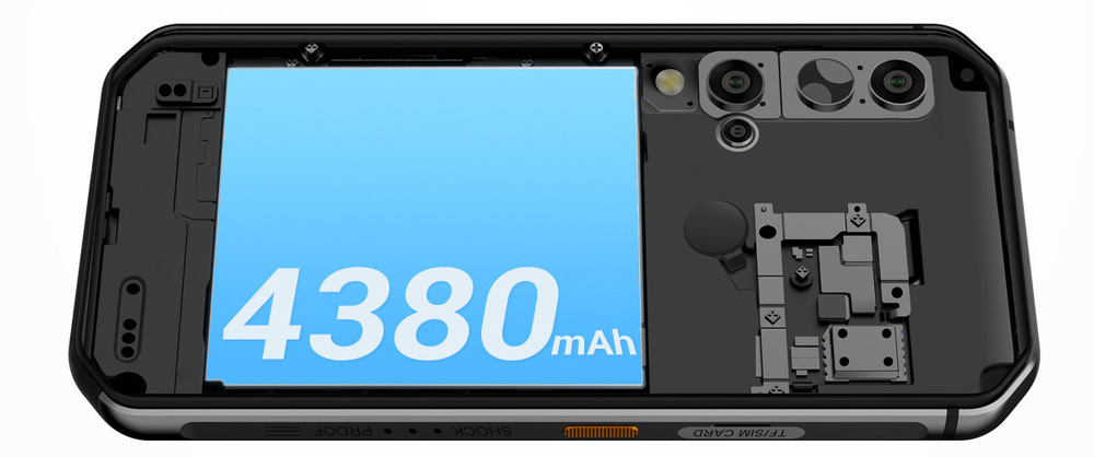 Mobilní telefon iGET BLACKVIEW GBV9900 Pro Thermo černý