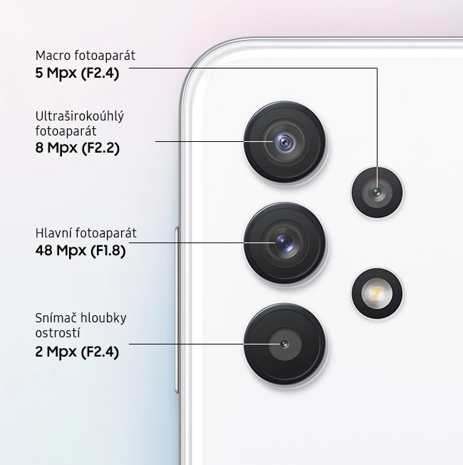 Mobilní telefon Samsung Galaxy A32 5G černý