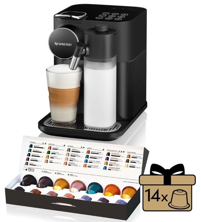 Espresso De'Longhi Nespresso Gran Lattissima EN650.B černé Espresso De'Longhi Nespresso Gran Lattissima EN650.B černé