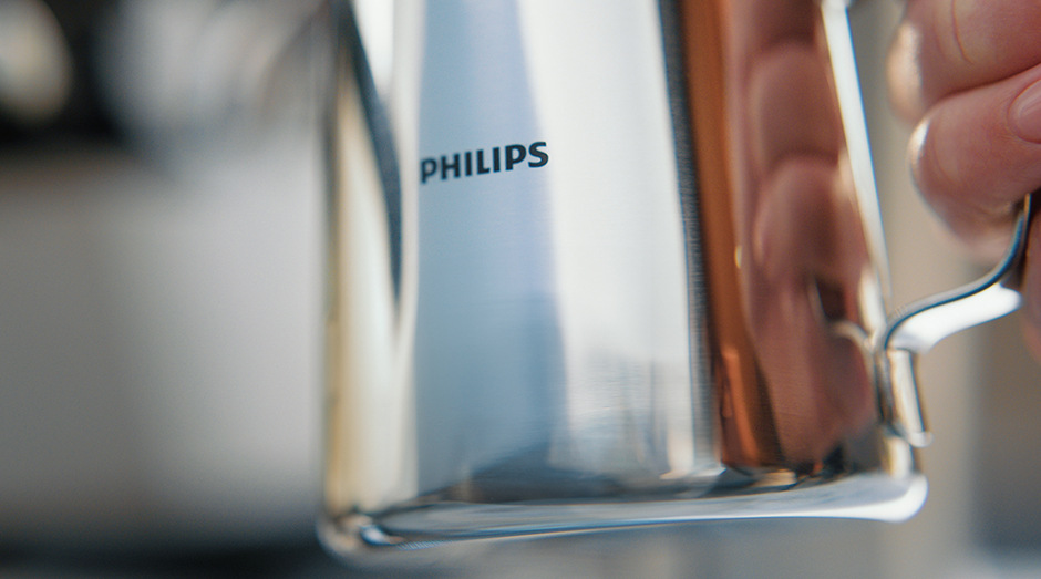 Pákový kávovar Philips Barista PSA3218/10 černý/kovový Philips Barista PSA3218/10
