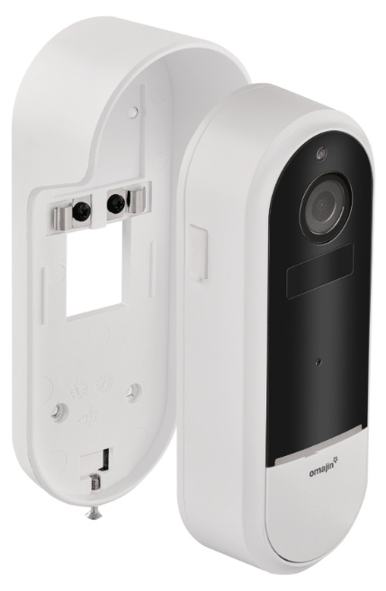 Videozvonek Omajin by Netatmo Wireless Video Doorbell černý/bílý Videozvonek Omajin by Netatmo Wireless Video Doorbell - černý/bílý