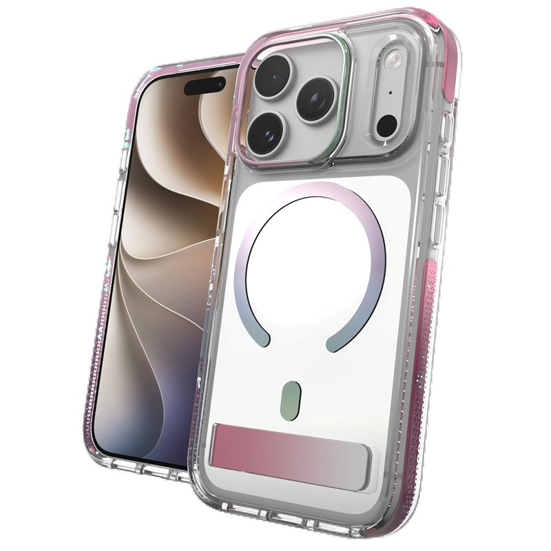 Kryt na mobil ZAGG Santa Cruz Snap Kickstand Metallic, Camera Button na Apple iPhone 18 Pro / 17 Pro vícebarevný
