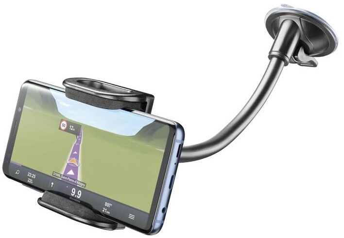 Držák na mobil CellularLine Pilot Flexi černý