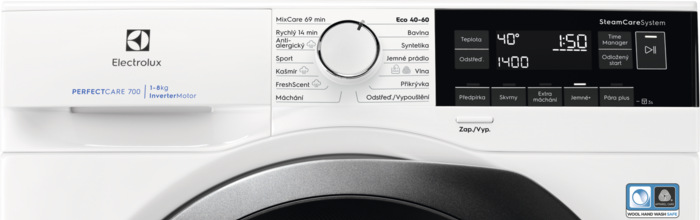 Pračka Electrolux PerfectCare 700 EW7F348ASC bílá