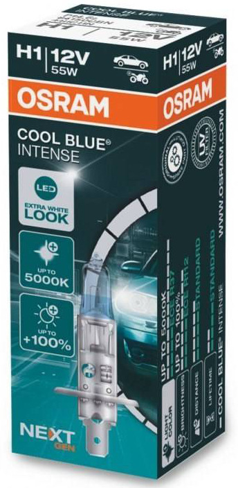 Autožárovka Osram H1 12V 55W P14,5s COOL BLUE INTENSE