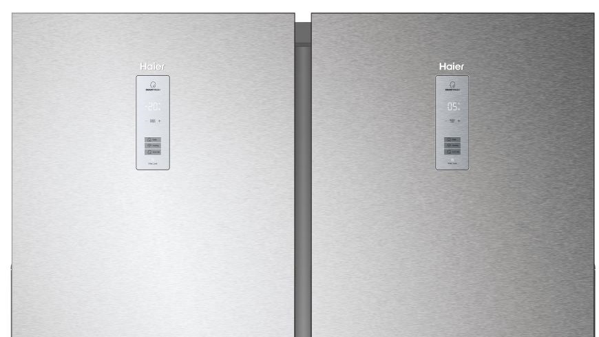 Mraznička Haier H2F385SD stříbrná