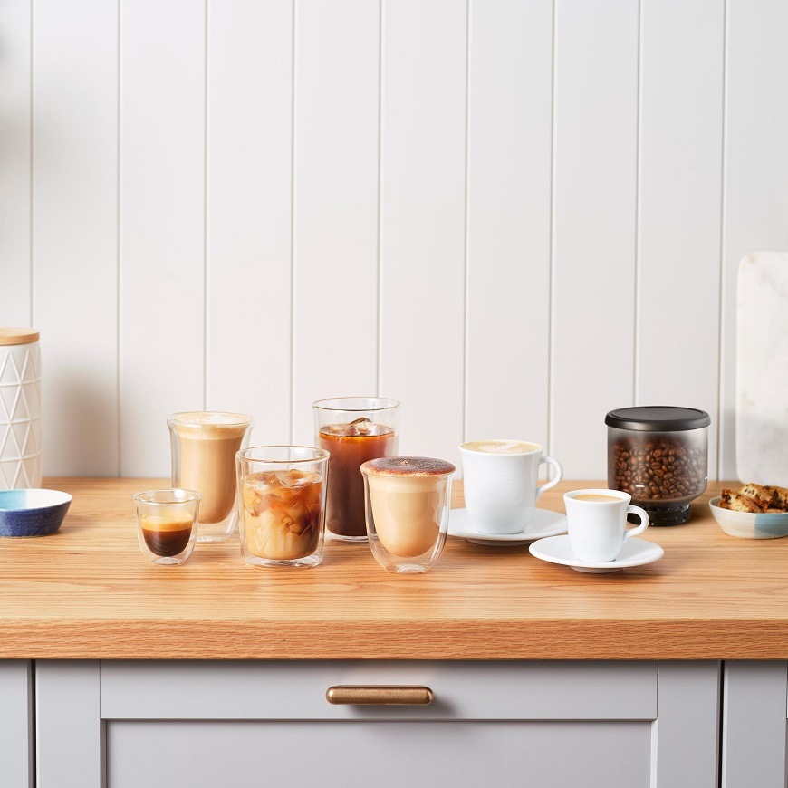 Automatický kávovar De'Longhi Rivelia EXAM 440.55.BG béžový