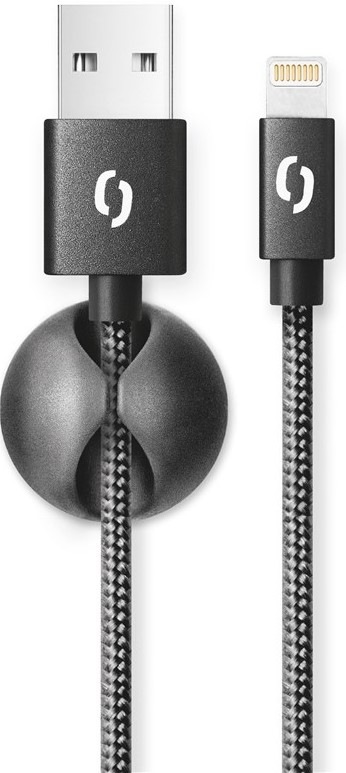 Kabel Aligator Premium USB/Lightning, 2m - černý