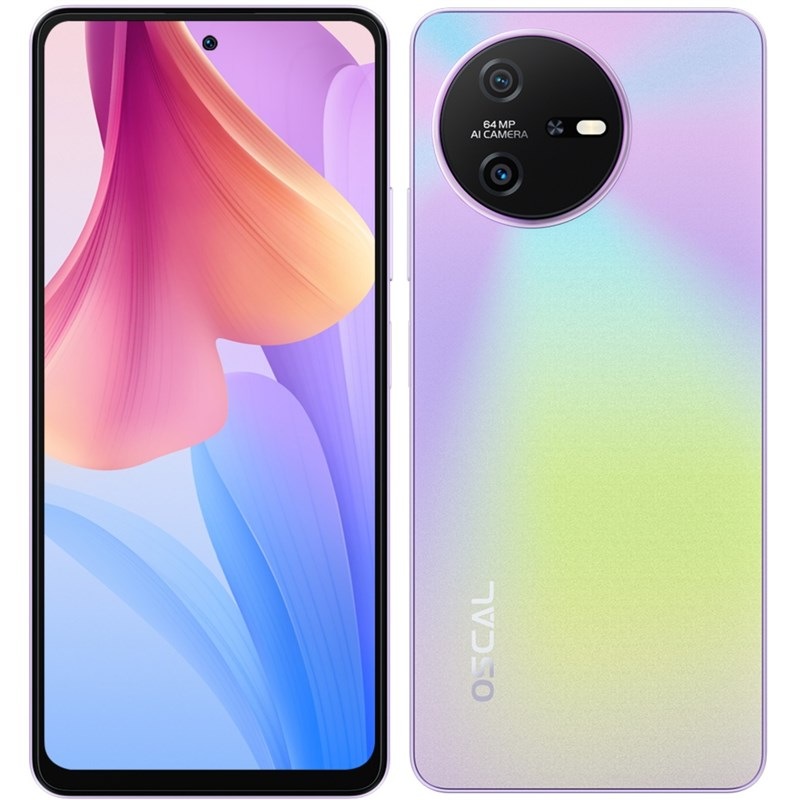 Mobilní telefon Oscal Tiger 12 12 GB / 256 GB fialový