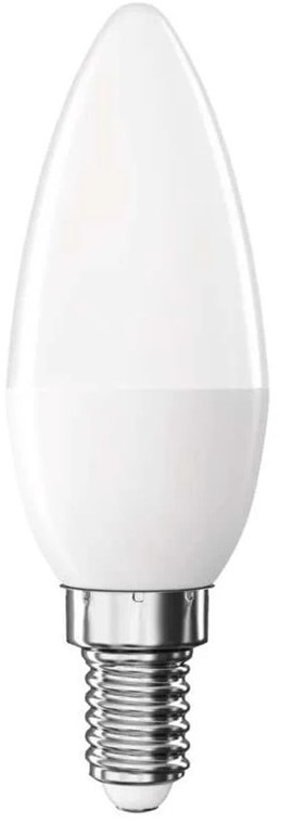 Žárovka LED EMOS Classic svíčka, E14, 4,2W, studená bílá