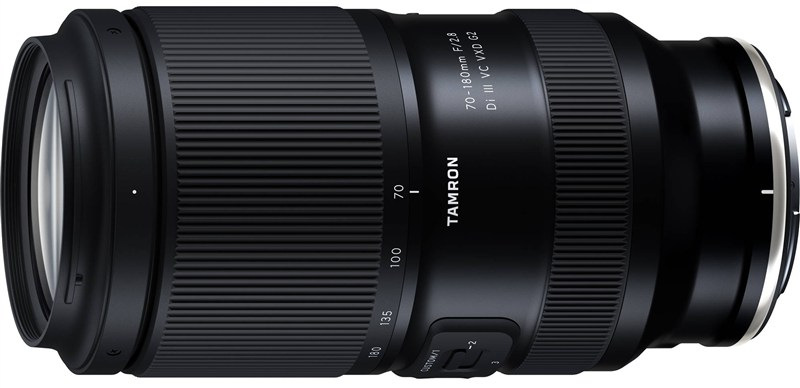 Tamron 70–180 mm F/2.8 Di III VC VXD G2 (Nikon Z), černá