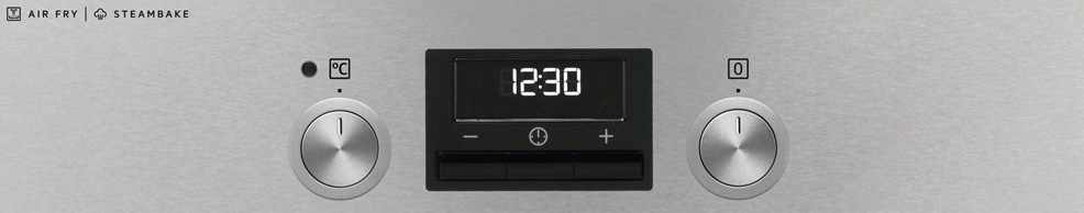 Indukční sporák Electrolux LKI564266X nerez Ovládací panel sporáku Electrolux LKI564266X SteamBake
