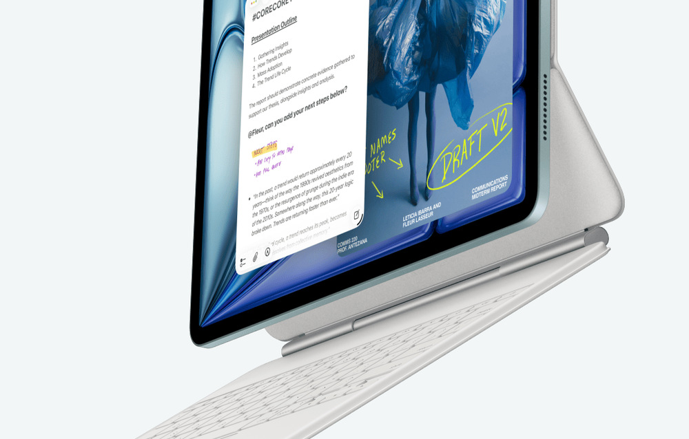 K iPadu Air si můžete dokoupit i Apple Pencil a Magic Keyboard