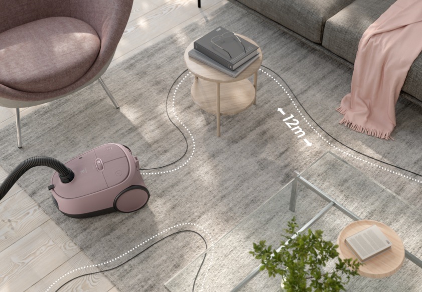 Podlahový vysavač Electrolux EB61CWPTD růžový Podlahový vysavač Electrolux EB61CWPTD růžový