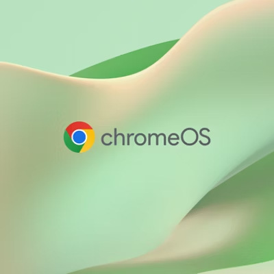 Notebook Acer Chromebook Plus 516 (CB516-1HT-57NV) šedý Logo operačního systému ChromeOS předinstalovaného v laptopu Acer Chromebook Plus 516
