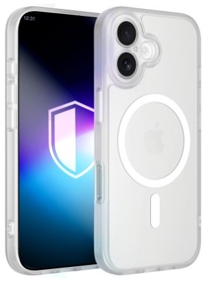 Kryt na mobil 3mk Misty MagCase na Apple iPhone 17 - bílý