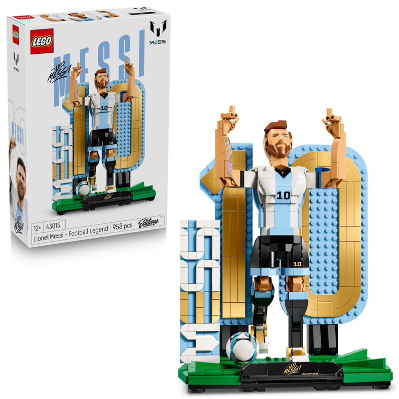 Stavebnice LEGO® Editions 43015 Lionel Messi – Fotbalová legenda